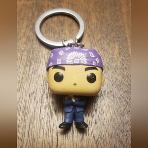 Funko Prison Mike Purple Bandana Keychain